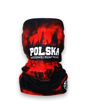 Komin CHUSTA wlf Rower Bieganie Polska Patrioci PL