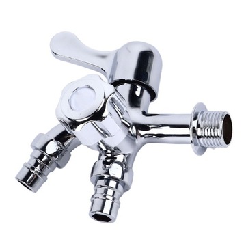 Кран для стиральной машины 1 вход 2 выхода Многофункциональный,