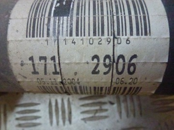 HŘÍDEL HNACÍ MERCEDES SLK W171 1.8 1714102906