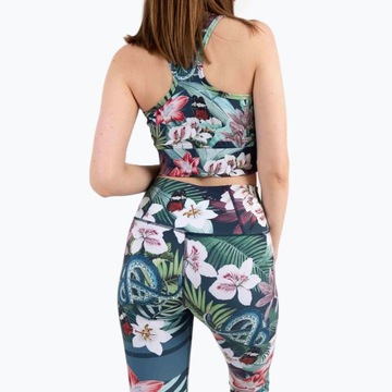 Top treningowy damski PeachPerfect Jungle Vibe kolorowy 37338 XS-S