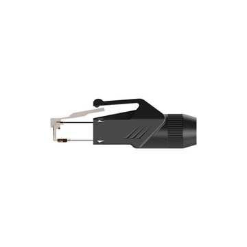 Wtyk typu RJ45 z osłoną Roxtone RJ45C5E-PHBN