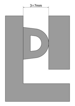 USZCZELKA DO OKIEN I DRZWI PROFIL D 9x7.5 1m BRĄZ