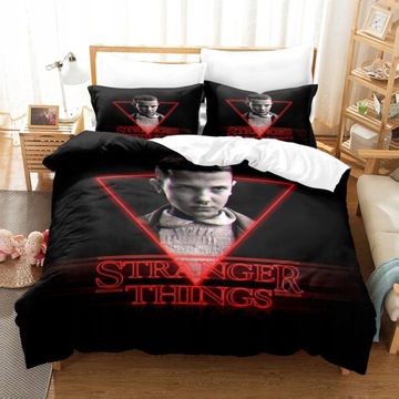 KOMPLET POŚCIELI STRANGER THINGS 140x200 POSZEWKI