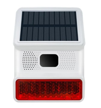 Solarna Bezprzewodowa Syrena Zewnętrzna Wewnętrzna 433MHz od AlarmZone