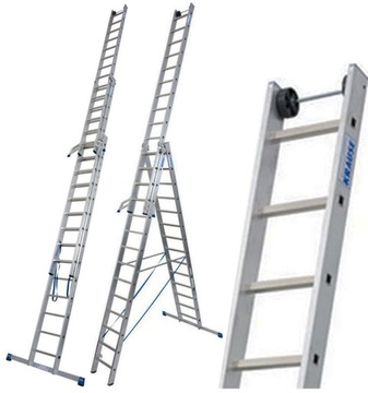 KRAUSE STABILO drabina wielofunkcyjna 3x14 10,90m