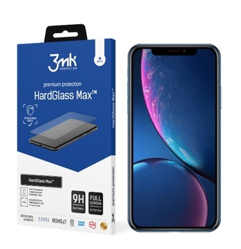 HardGlass Max 3MK SZKŁO do Apple iPhone XR Czarny