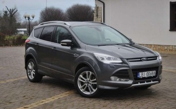 Ford Kuga II SUV 2.0 Duratorq TDCi 140KM 2014 Ford Kuga GWARANCJA, 2.0 Diesel, 4x4, Xenon, Pol skora, Asystent parkowani, zdjęcie 1