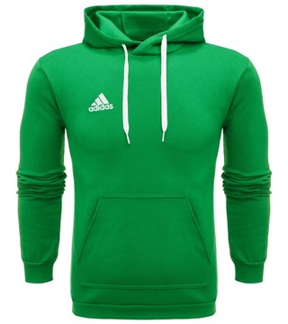 BLUZA MĘSKA ADIDAS BAWEŁNIANA Z KAPTUREM DRESY M