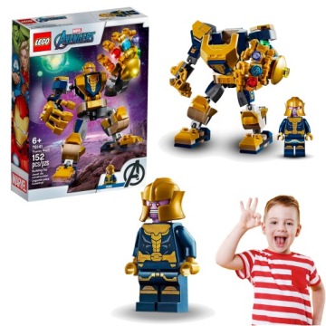 LEGO THANOS MECHANICZNA ZBROJA MECH TANOSA PANCERZ KAMIENIE NIESKOŃCZONOŚCI