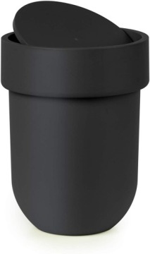 Контейнер для мусора пластиковый UMBRA Touch 5,9 л, черный