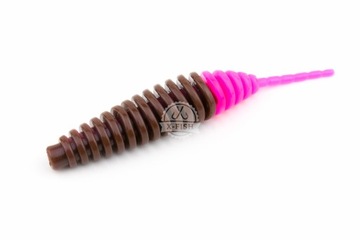 FishUp Tanta 1,5″ 139 Earthworm/Hot Pink op. 10szt