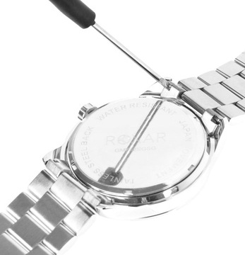 БРАСЛЕТ ДЛЯ ЧАСОВ – 18 ММ, СЕРЕБРО И ЗОЛОТАЯ СТАЛЬ