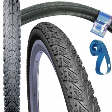 Opona rowerowa 26 x 1,75x2 47-559 + opaska na obręcz zestaw opony rowerowe