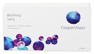 Soczewki Biofinity Toric 3 szt. Cooper Vision