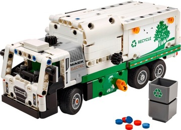 LEGO 42167 МУСОРОВОЗ TECHNICS MACK TRUCK + ПОДАРОЧНАЯ СУМКА LEGO