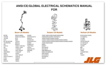 JLG-WSZYSTKIE MODELE-INSTRUKCJE NAPRAW-2021