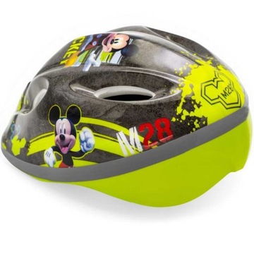Kask rowerowy dziecięcy regulowany 52-56 cm - Disney MICKEY Mouse