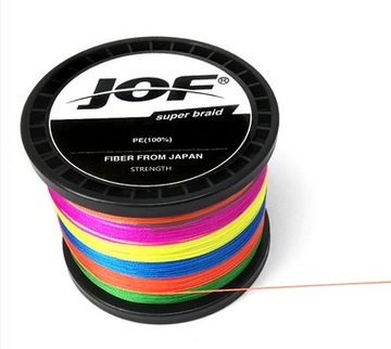 plecionka JOF 300 m 0,50 mm kolorowa morska na halibuta