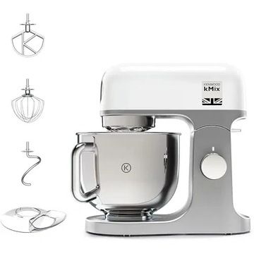 Kenwood KMX750WH Mikser stojący biały - Mocny i wszechstronny robot kuchenn