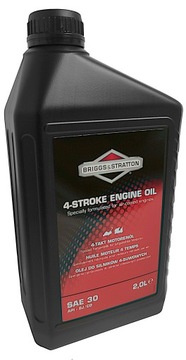 OLEJ SILNIKOWY BRIGGS AND STRATTON 2L SAE30 100008E 2000 ML API-SJ/CD