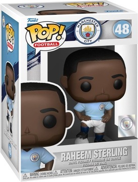 FUNKO POP RAHEEM STERLING FIGURKA PIŁKARZA PIŁKA NOŻNA STADION MECZ PIŁKI