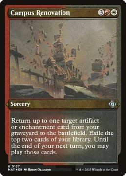 MtG: Campus Renovation (V.2) (xMAT) *foil*