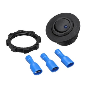 24V jasnoniebieski LED przełącznik kołyskowy dla przyczepa kempingowa łódź