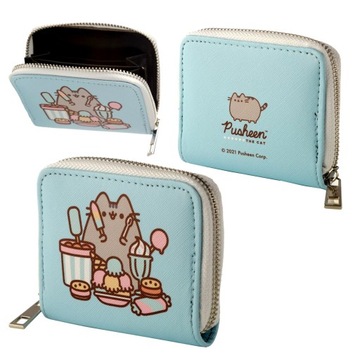 PUSHEEN portmonetka, portfel na suwak COOKIES