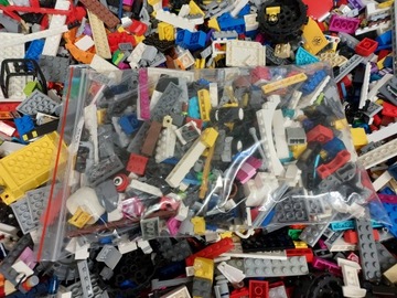Lego oryginalne klocki, elementy mix 0,5 KG