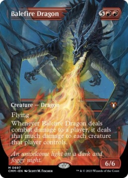 MtG: Balefire Dragon (V.2) (xCMM)
