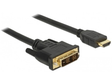 KABEL DVI-D(M)(18+1)->HDMI(M) V1.2 1.5M CZARNY