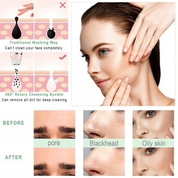Facial Cleansing Brush Ultrasonic Facial Cleanser