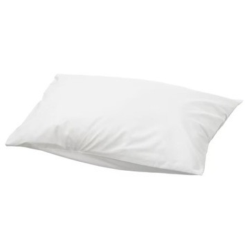 IKEA RONNVECKMAL Poszewka, biały, 50x60 cm Perkal