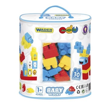 Baby Blocks klocki w torbie 30 el. 41401 Wader