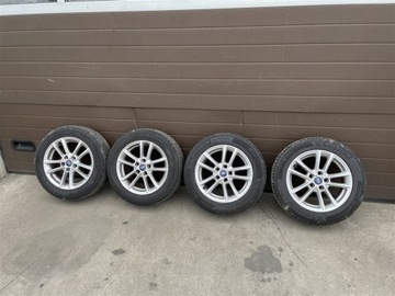 KOŁA FELGI ALUMINIOWE OPONY 215/55R16 FORD C-MAX MK2 FOCUS MK3 10-