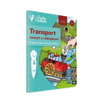 Czytaj z Albikiem - zeszyt z naklejkami: Transport