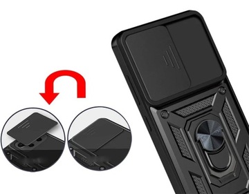 Чехол для Realme 10 Pro, кошелек Camshield + СТЕКЛО