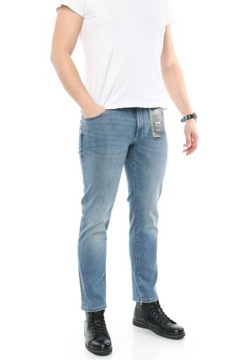 LEE STRAIGHT FIT spodnie performance jeans W33 L32