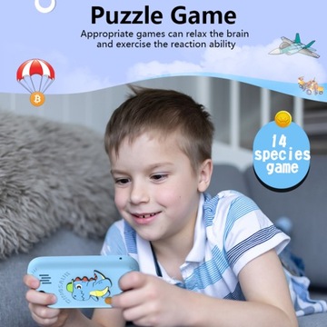 2.8-inch Screen Kids Camera Game Alarm Clock Rechargeable HD Camera Toy