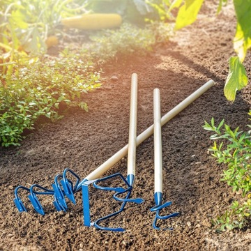 РУЧНОЙ КУЛЬТИВАТОР, МЕТАЛЛИЧЕСКИЙ ФИКСАТОР ПОЧВЫ