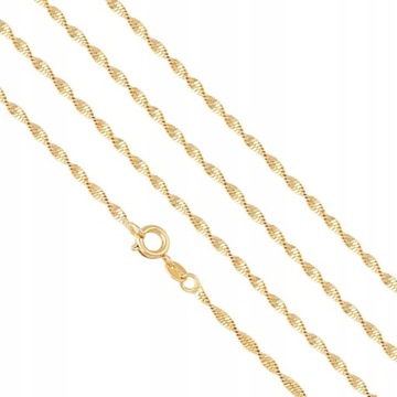 ЗОЛОТАЯ ЦЕПЬ СИНГАПУР 60 СМ + МАТЬ СЕРДЦЕЙ