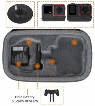 Pokrowiec Futerał Etui Case Walizka Osłona do Kamery Insta360 Ace / Ace Pro