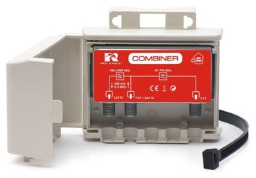 Sumator Combiner Sygnału TV DVB-T SAT Zewnętrzna