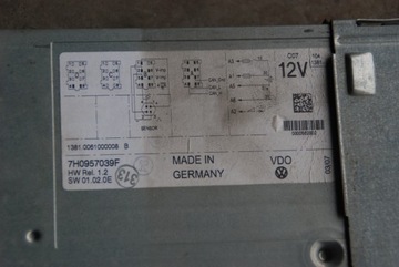 VW T5 ТАХОГРАФ 7H0957039F