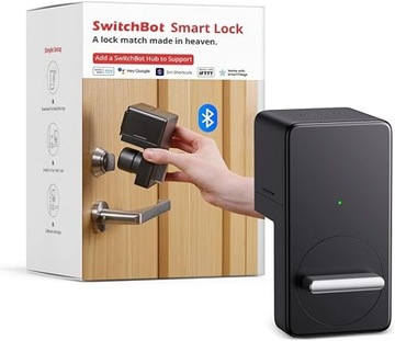 ZAMEK SWITCHBOT SMART ELEKTRONICZNY ZAMEK Z RYGLEM BLUETOOTH WIFI