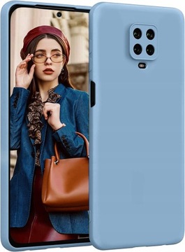 ETUI MAT SOFT DO XIAOMI REDMI NOTE 9S 9 PRO +SZKŁO