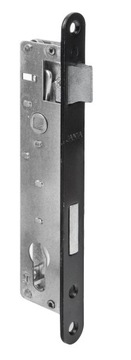 ZESTAW DO FURTKI BRAMY BRAM KLAMKA GRAFIT 90 WKŁAD ZAMEK 90/22 KASETA 90/40