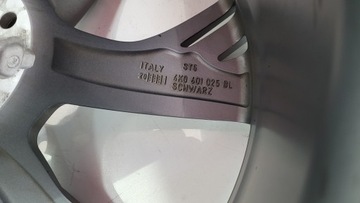 ЛЕГКОСПЛАВНЫЙ ДИСК 22 AUDI RS6 S6 A6 4K0601025S 4K0