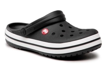 Crocs Klapki Unisex Crocband czarne lekkie komfortowe 41/42 EU