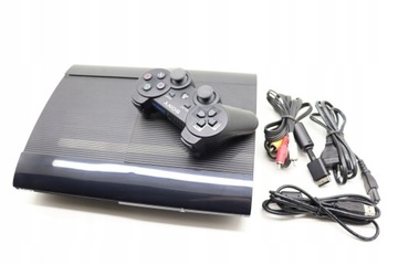 PlayStation 3 500 ГБ PS3 SUPER SLIM DualShock Org ИГРОВАЯ консоль